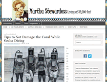 Tablet Screenshot of marthastewardess.com